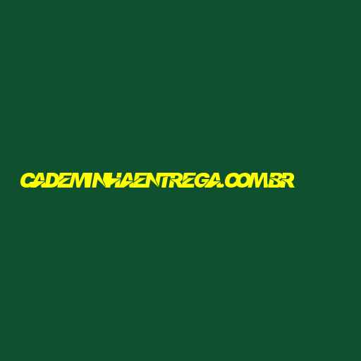 cademinhaentrega.com.br Logo