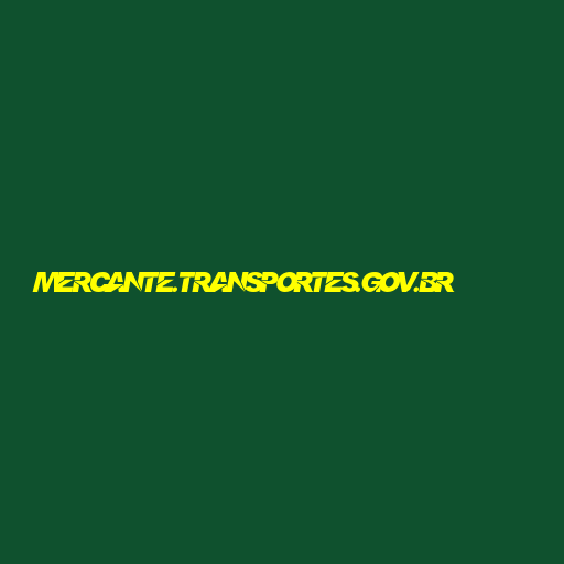 mercante.transportes.gov.br Logo